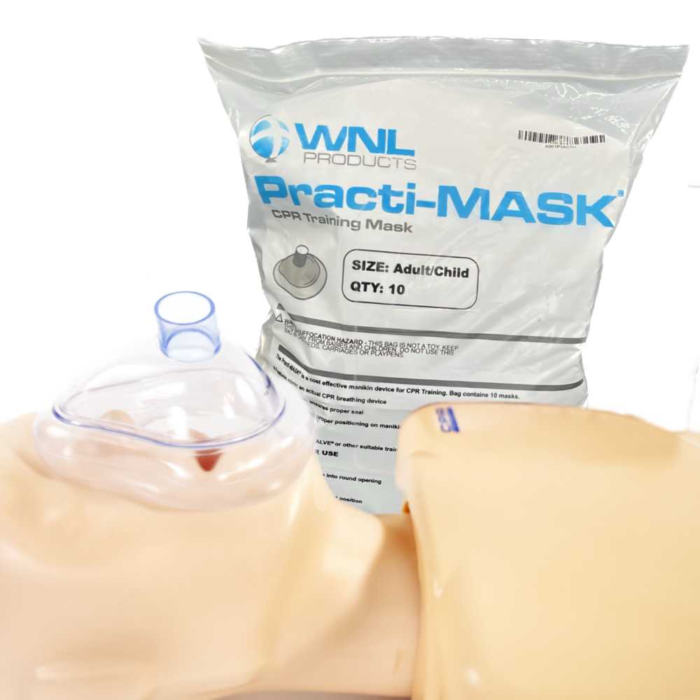 Practi-MASK® Adult/Child CPR Training Mask