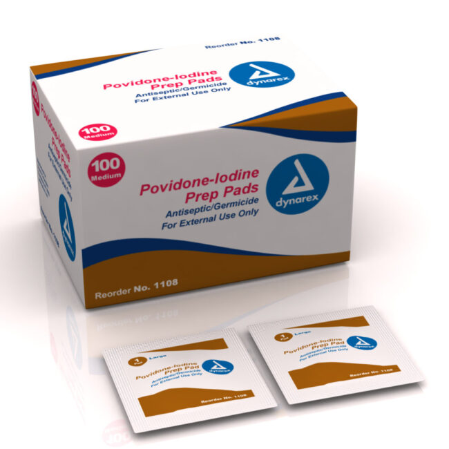 Povidone-Iodine Prep Pads