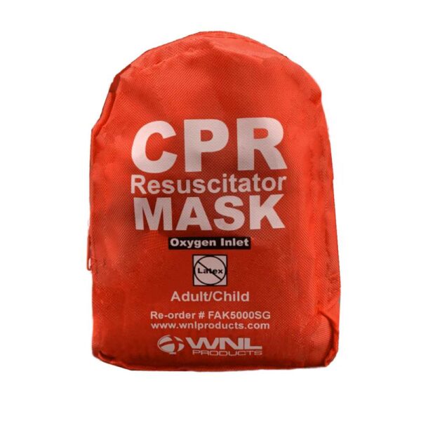 Adult/Child CPR Mask FAK5000SG-RED