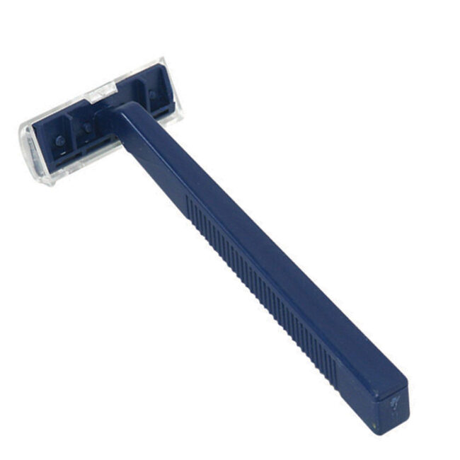 Twin blade facial razor