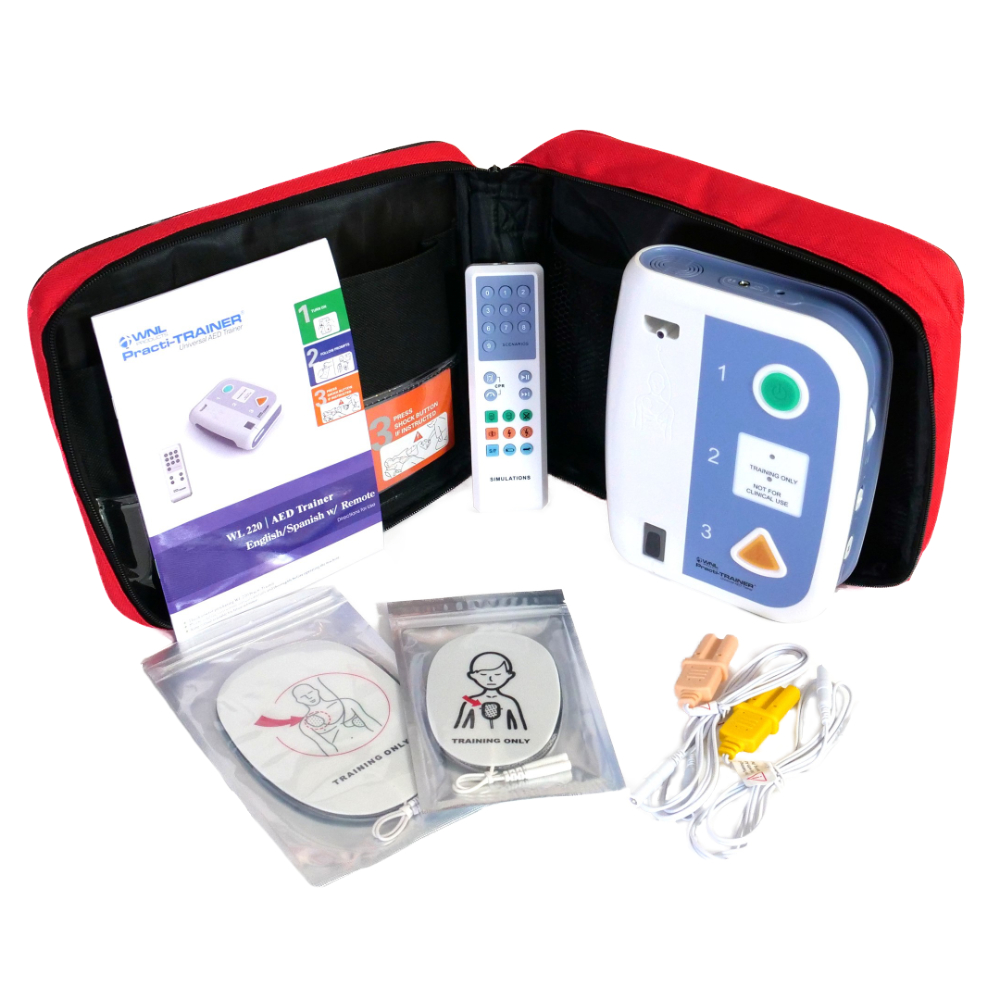 thumbnail image 2 of Get Your CPR Training On With This New Automatic External AED Trainer Simulator By Elysaid 2 of 5