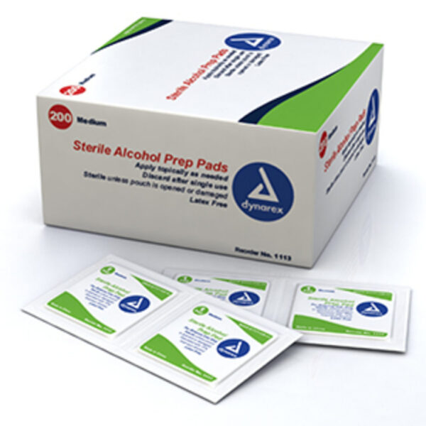Alcohol Prep Pads Medium