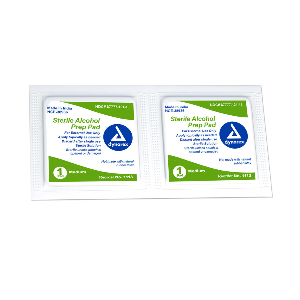 Alcohol Prep Pads Medium WNL Products