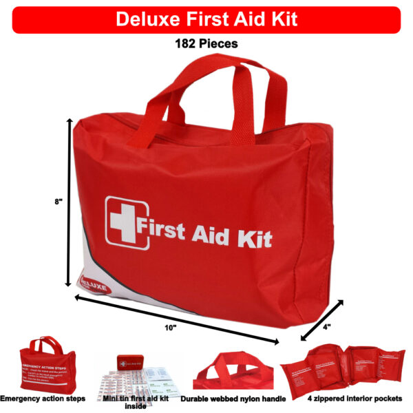 Deluxe First Aid Kit FAK6100