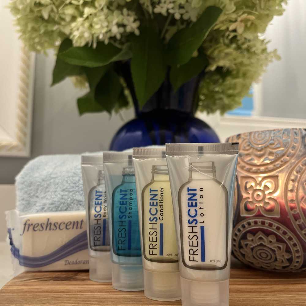 Deluxe Toiletries in bathroom